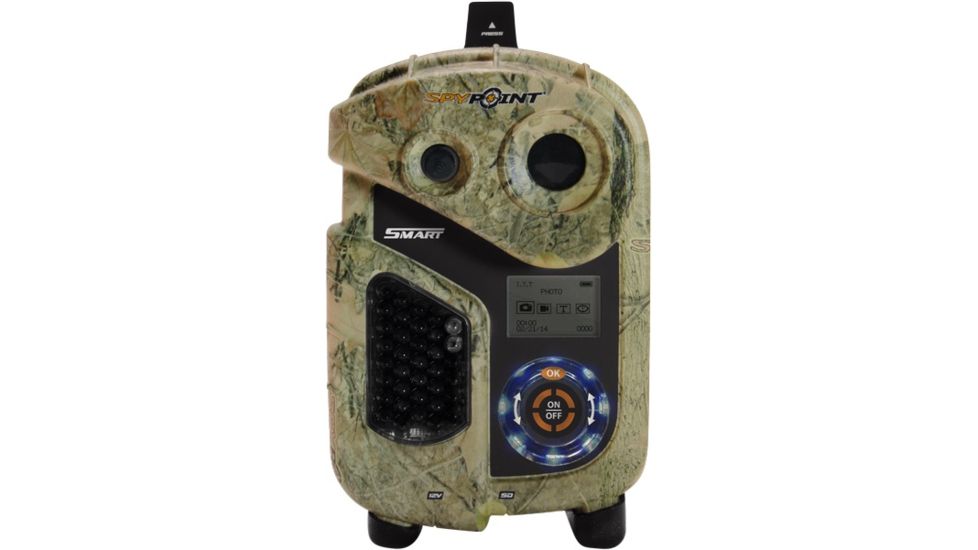 Spy Point 10MP Smart Intelligent Trail Camera,ITT,480P Video,Camo 267453
