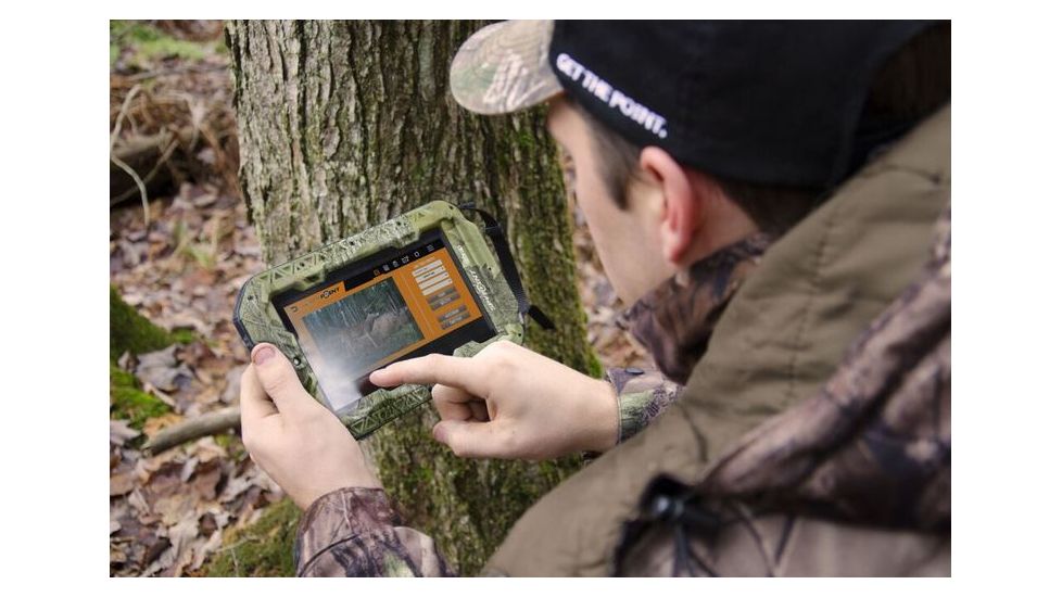 Spy Point Geopad Tablet and Picture Viewer with GPS, Bluetooth, and WIFI, Camo Geopad