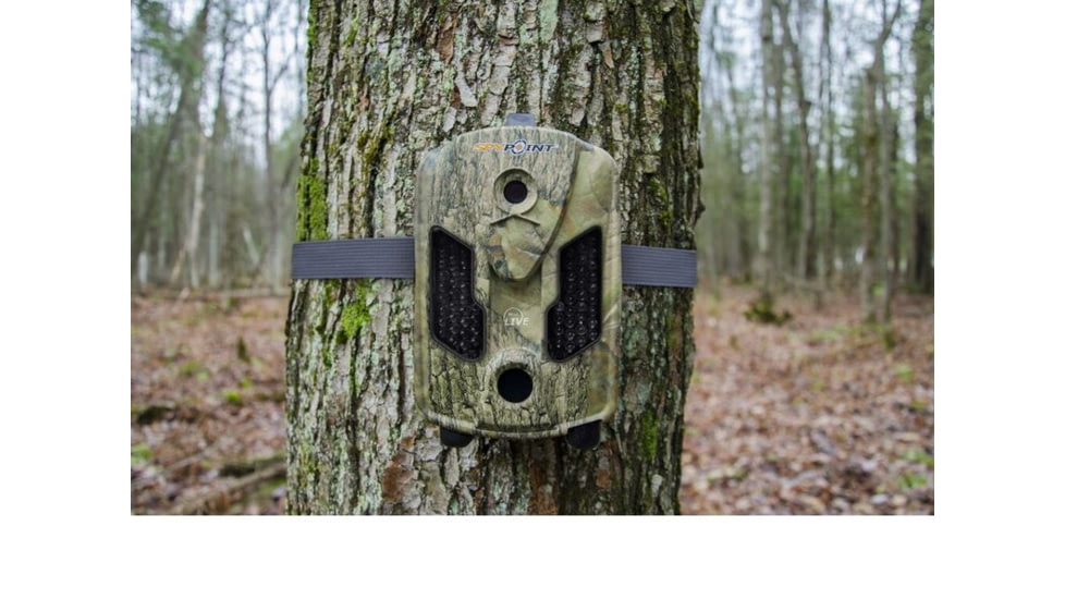 Spy Point Mini-Live 8MP Trail Wireless Network HD Camera w/Time-Lapse and Multi-shot, Camo Mini-Live