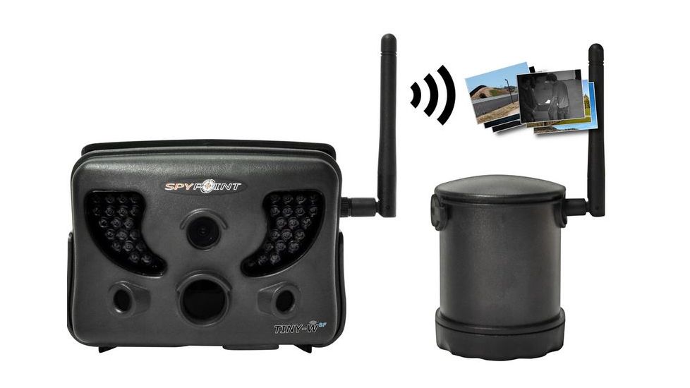 Spy Point Tiny-WBF 8MP Trail Camera w/Wireless Access and Time-Lapse/Multi-shot, Camo Tiny-WBF