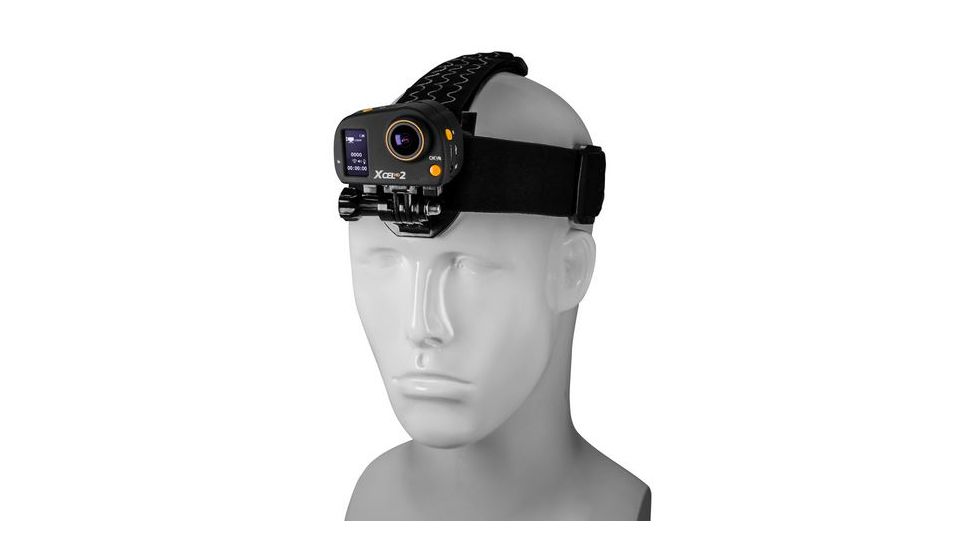 Spy Point Xcel Action Camera Head Strap Mount, Black XHD-HSM