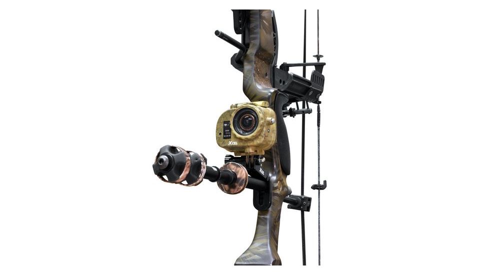 Spy Point Xcel Action Camera Bow Mount, Black XHD-BM