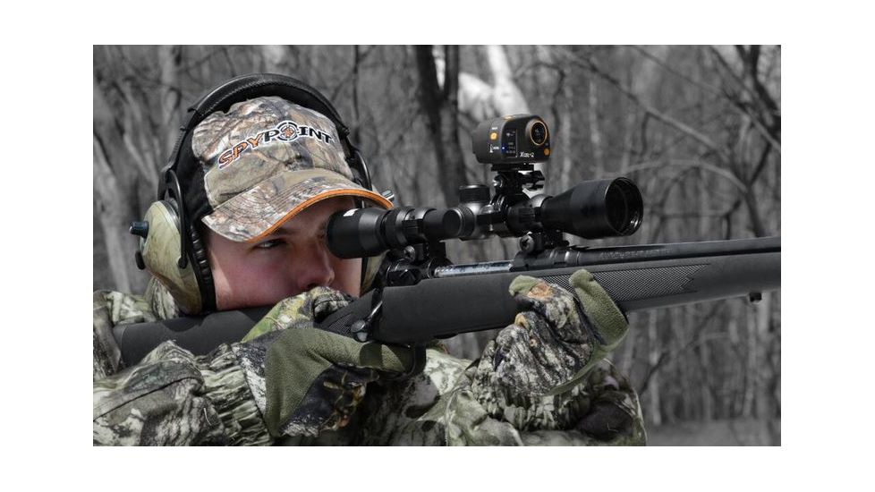 Spy Point Xcel Action Camera Scope Mount, Black XHD-SCM