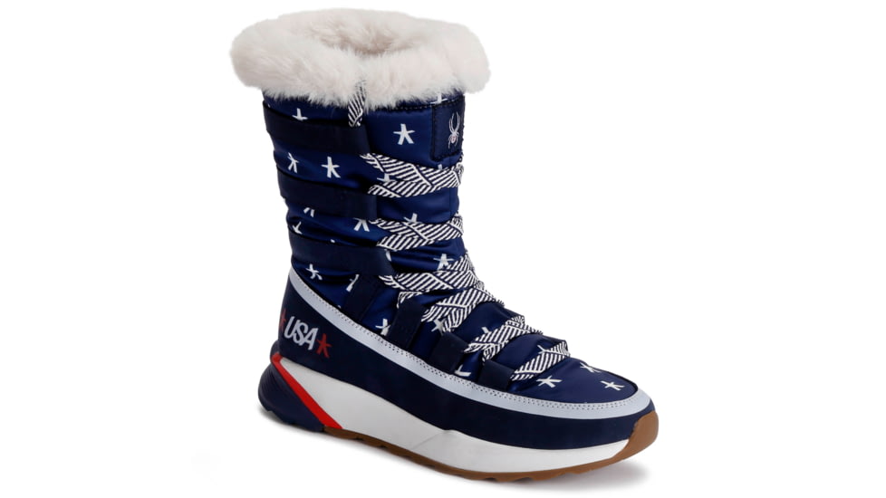Spyder Altitude Boots - Womens, Olympic Indigo Print, M095, SP10195-M095