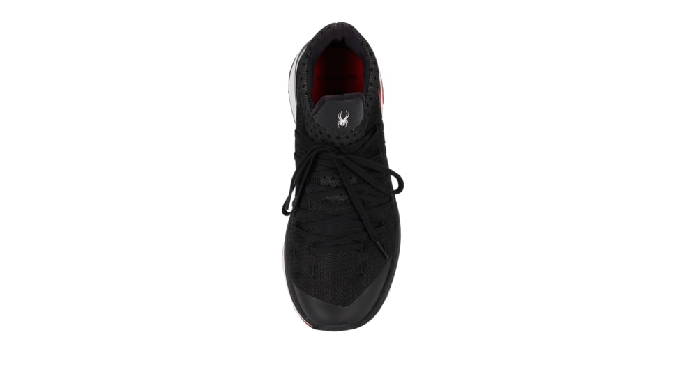 Spyder Tempo Sneakers - Mens, Black/ Fiery Red, M090, SP10152-M090