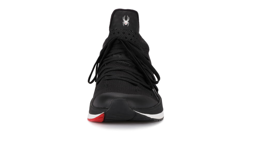 Spyder Tempo Sneakers - Mens, Black/ Fiery Red, M090, SP10152-M090