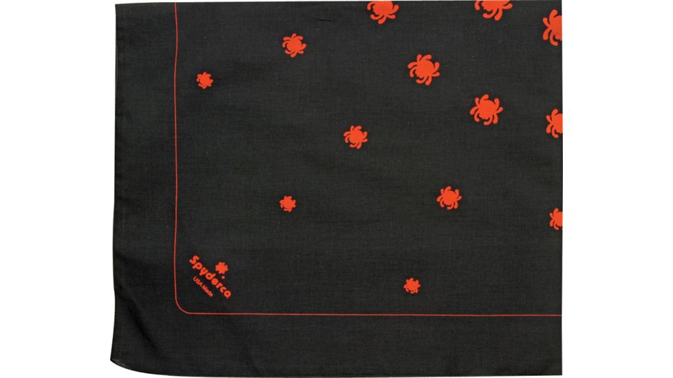 Spyderco Bandanna Black/Red SCBAND1