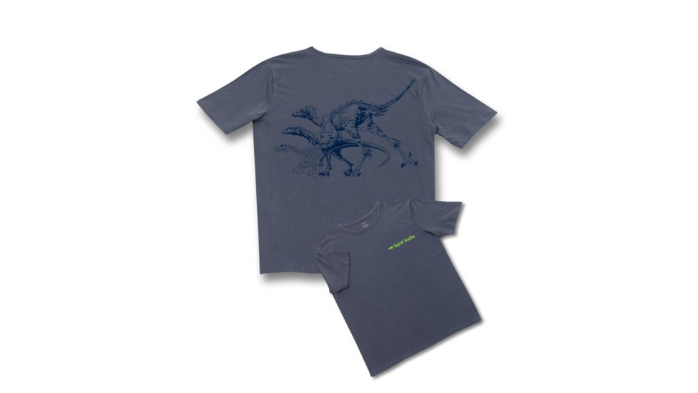 Spyderco Bug EST T-Shirt, Mountain Lake Blue, Large, TSBL