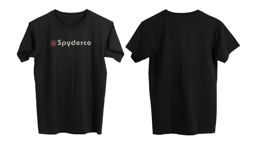 Spyderco Bug Logo T-Shirt, Black, 2XL, SPY-TS03BK-2XL