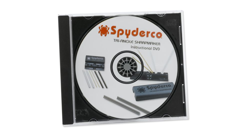 Spyderco DVD Instructions for Tri-Angle Sharpmaker 204DVD