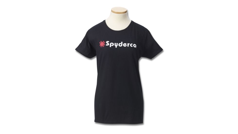 Spyderco Those Who Know Print T-Shirt - Womens, Black, Large, TSWTWKL