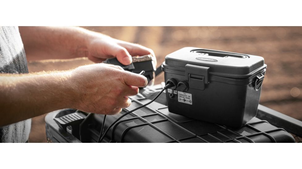 Spypoint 12V Battery Kit w/12ft Power Cable, Black KIT-12V