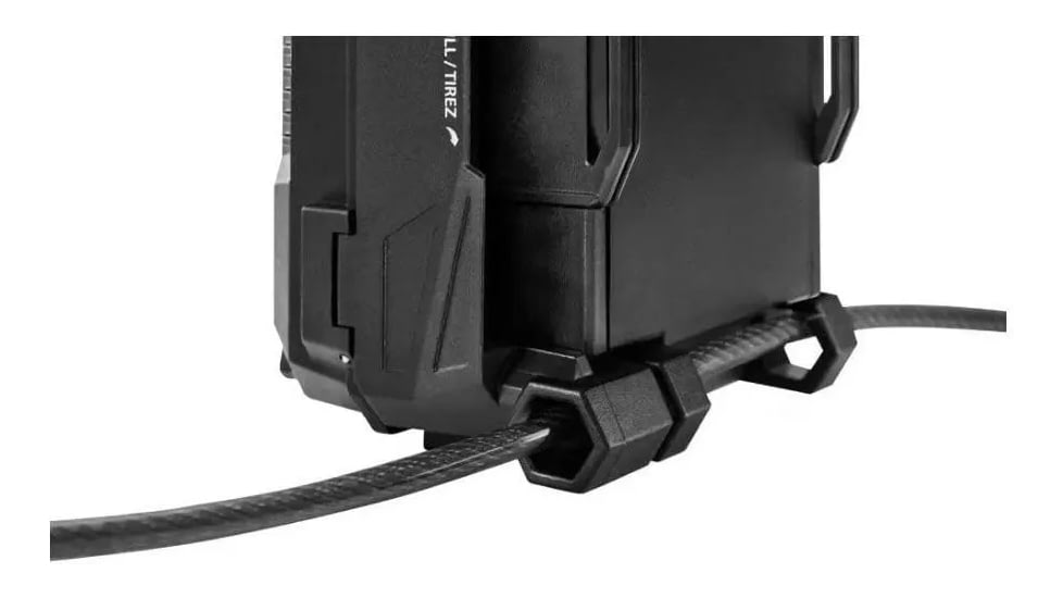 Spypoint 6ft Cable Lock w/2 Keys, Black CLM-6FT