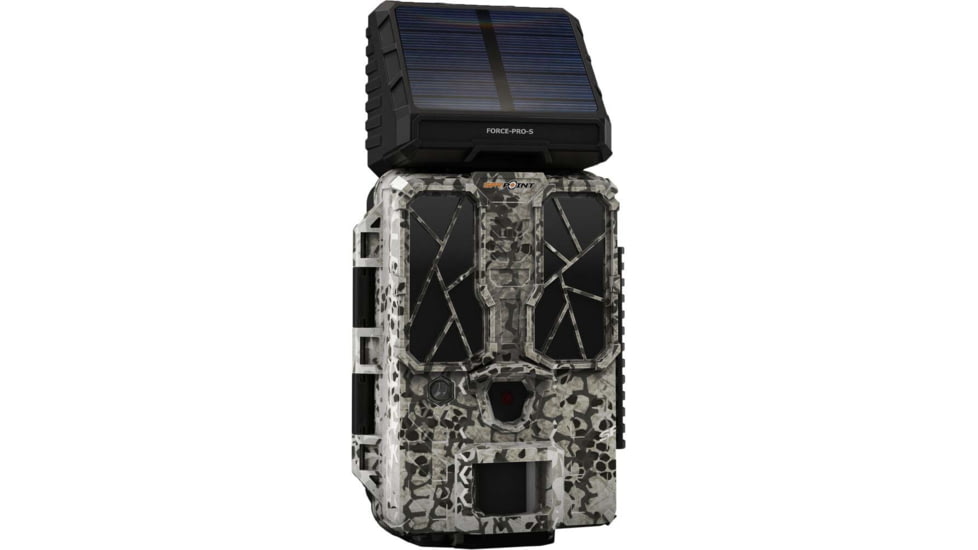 Spypoint Force Pro Solar 4K/30MP Trail Camera, Camo, FORCEPROS