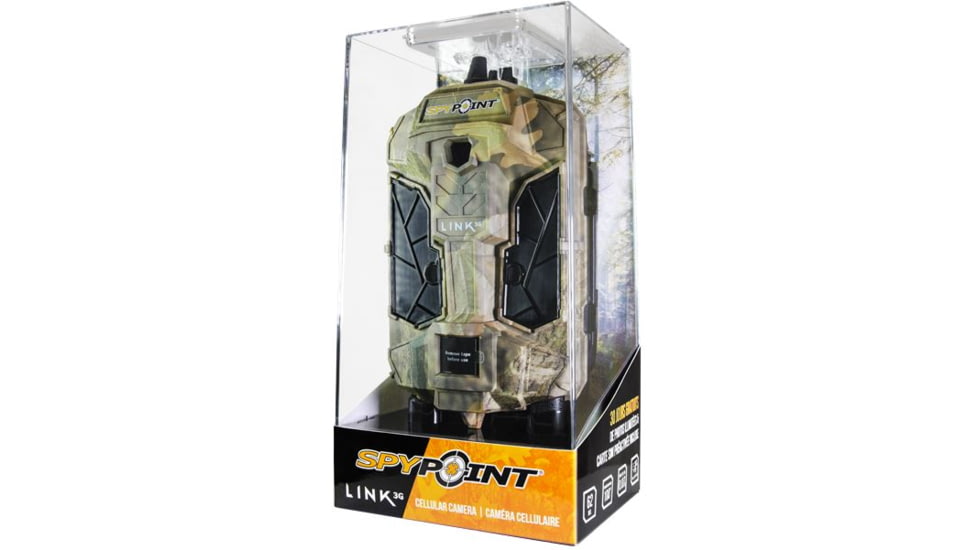 Spypoint Link 3G Cellular Trail Camera, 11 MP, 62 LEDs,  HD video, Camoflauge Link 3G