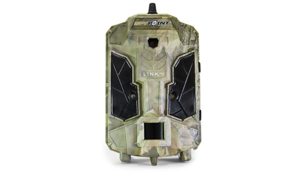 Spypoint Link 4GV Cellular Trail Camera, 12 MP, 62 LEDs, HD video with sound, Camoflauge Link 4GV
