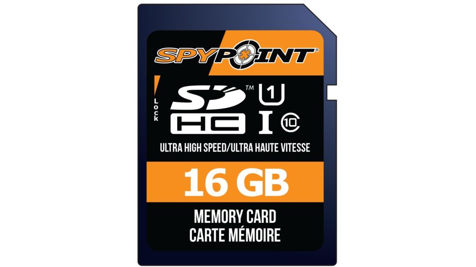 Spypoint SD-16GB, Memory Card, Blue, SD-16GB