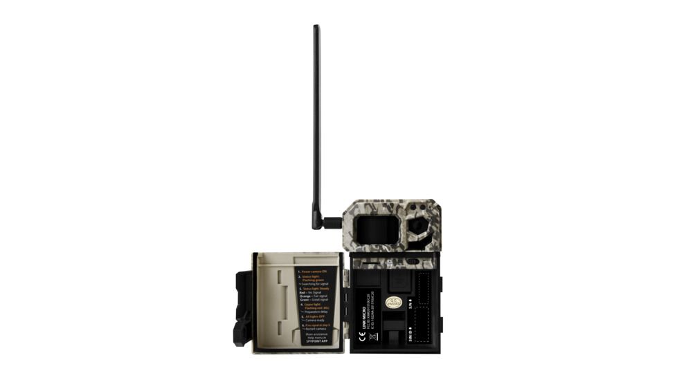 Spypoint Smallest Cellular 10 MP Trail Camera, 4G  Photo Transmission, Camo LINK-MICRO