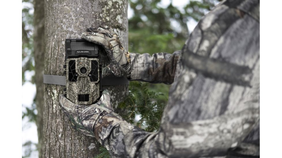 Spypoint Solar 12 MP 42 LEDs Trail Camera, Camo, SOLAR-DARK