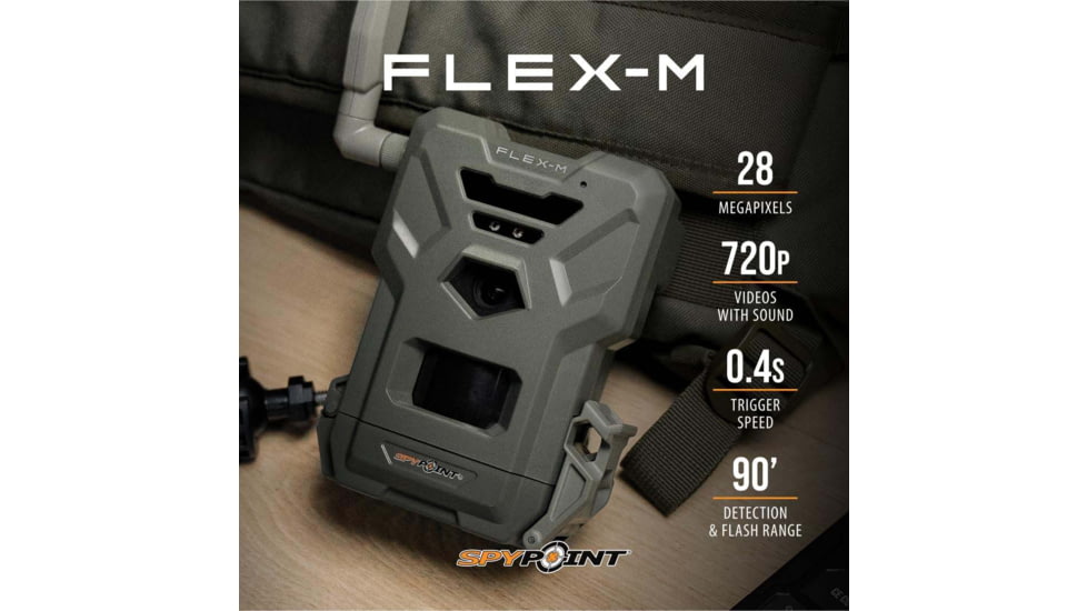 Spypoint Spypoint Flex-M Cellular Camera w/Solar Panel