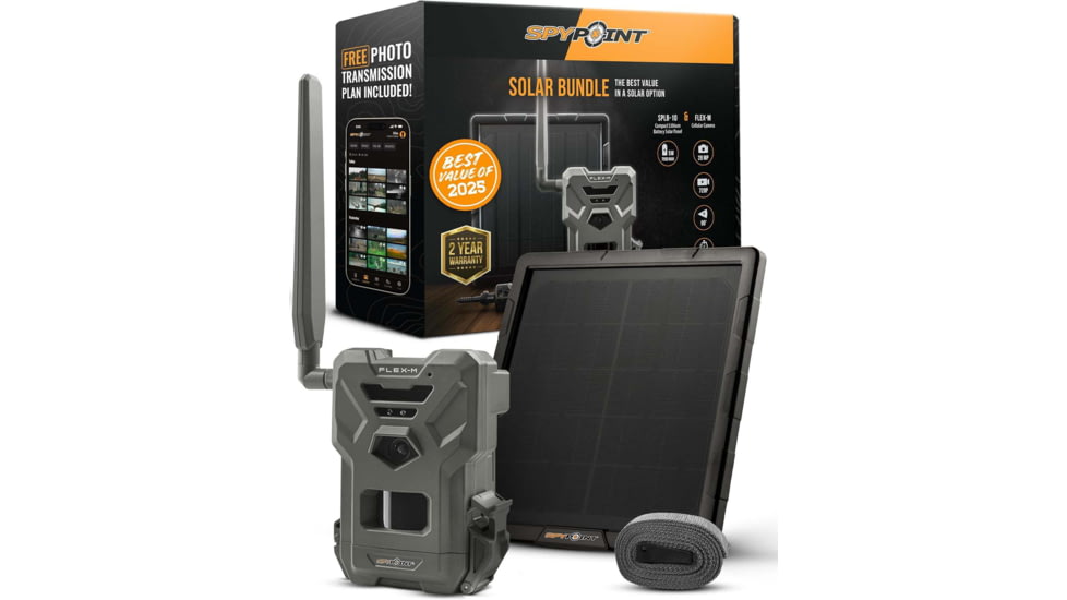 Spypoint Spypoint Flex-M Cellular Camera w/Solar Panel