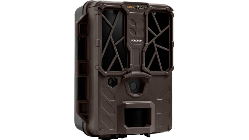 Spypoint Ultra Compact 20 MP 48 LEDs Trail Camera, Brown, FORCE-20