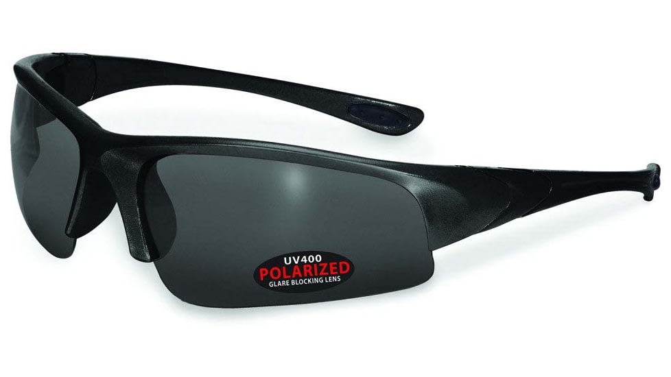 SSP Eyewear Chewuch Polarized Glasses, Black Frame, Gray Lens, CHEWUCH BLK GRY