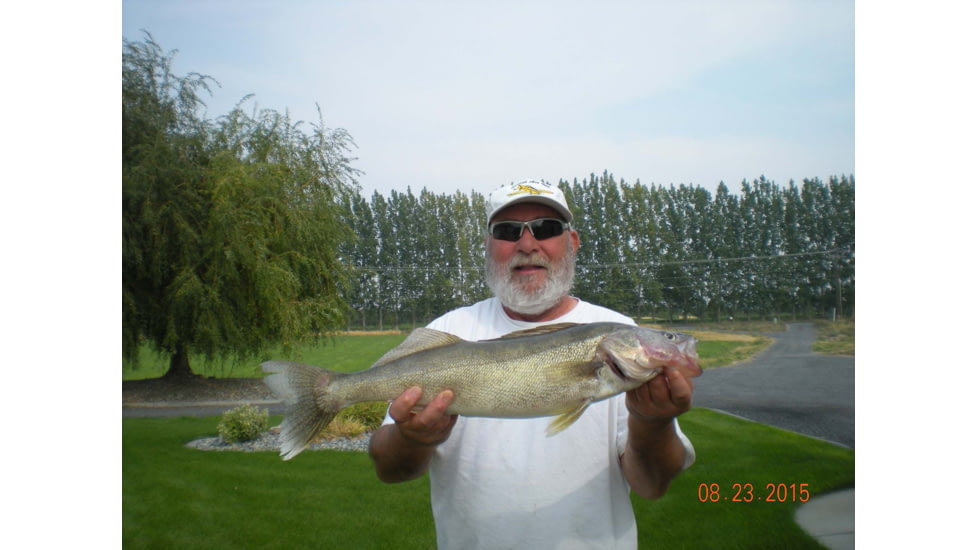 SSP Eyewear Chewuch Polarized Glasses, Silver Frame, Bronze Lens, CHEWUCH SLV BRZ