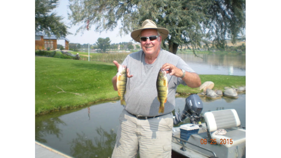 SSP Eyewear Chewuch Polarized Glasses, Silver Frame, Bronze Lens, CHEWUCH SLV BRZ