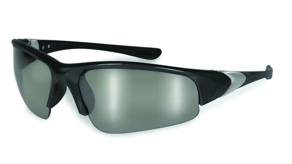 SSP Eyewear Entiat CF+ Bifocal Shooting Glass Readers w/ 1.25 Magnification, Black Frame, Mirrored Lens 011711954636