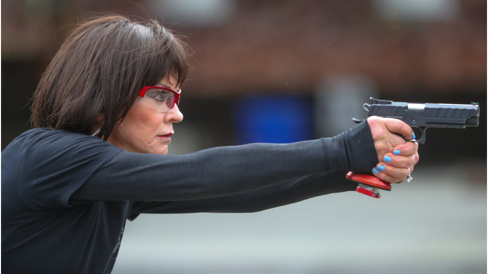 SSP Eyewear Entiat Clear Anti-Fog Bifocals Shooting Glass Readers w/ 1.25 Magnification, Red Frame, Crystal Clear Anti-Fog Lens, ENTIAT 12 RED CL A/F