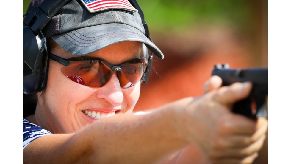 SSP Eyewear Top Focal Shooting Glasses Premier Kit, 1.00, Matte Black Frame, Amber, Clear, and Smoked Lenses, TF100 PREMIER KIT