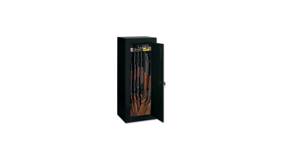 Stack-On 18-Gun Convertible Security Cabinet - Black, Medium GCB-18-C-DS