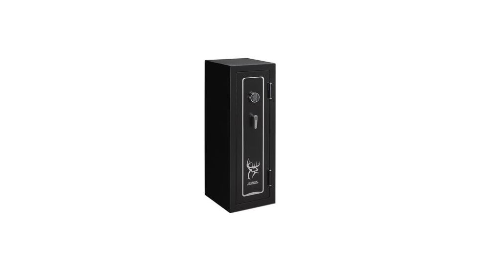 Stack-On 18-Gun Safe w/Electronic Lock,Door Storage,19x20.25x55in,Matte Black BC-18-MB-E-S