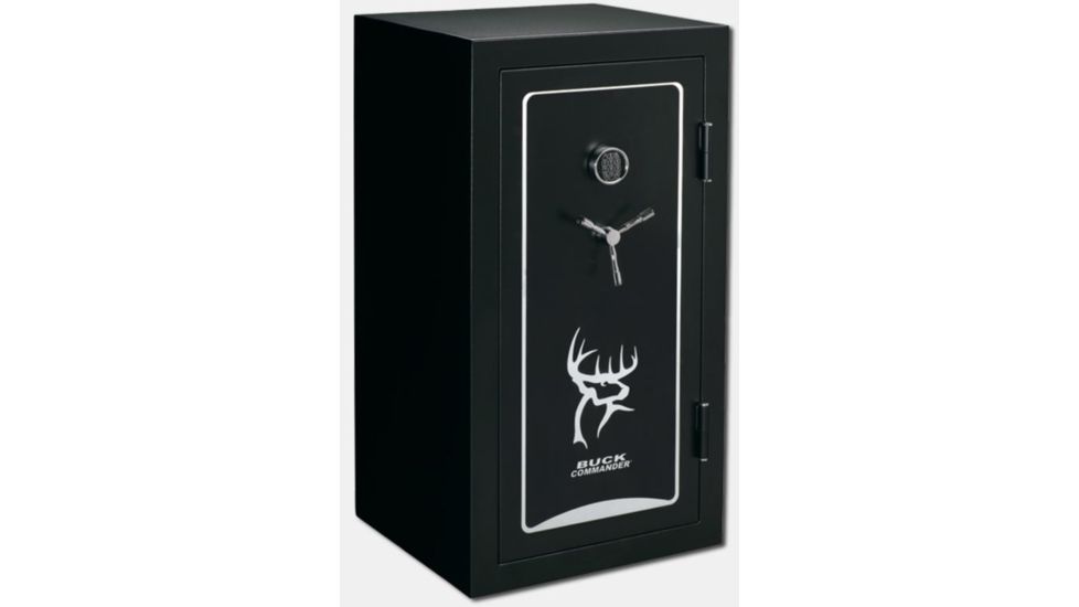 Stack-On 40-Gun Safe w/Electronic Lock,Door Storage,29.25x25.5x55in,Matte Black BC-40-MB-E-S