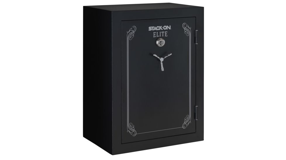 Stack-On 51-69 Gun with Electronic Lock,, Matte Black E-69-MB-E-S