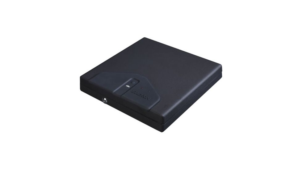 Stack-On Large Portable Case with Biometric Lock - Black, Small PC-900-B-DS