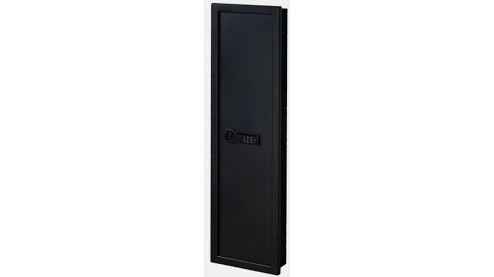Stack-On Long Gun Wall Safe w/Electronic Lock,Matte Black PWS-1555