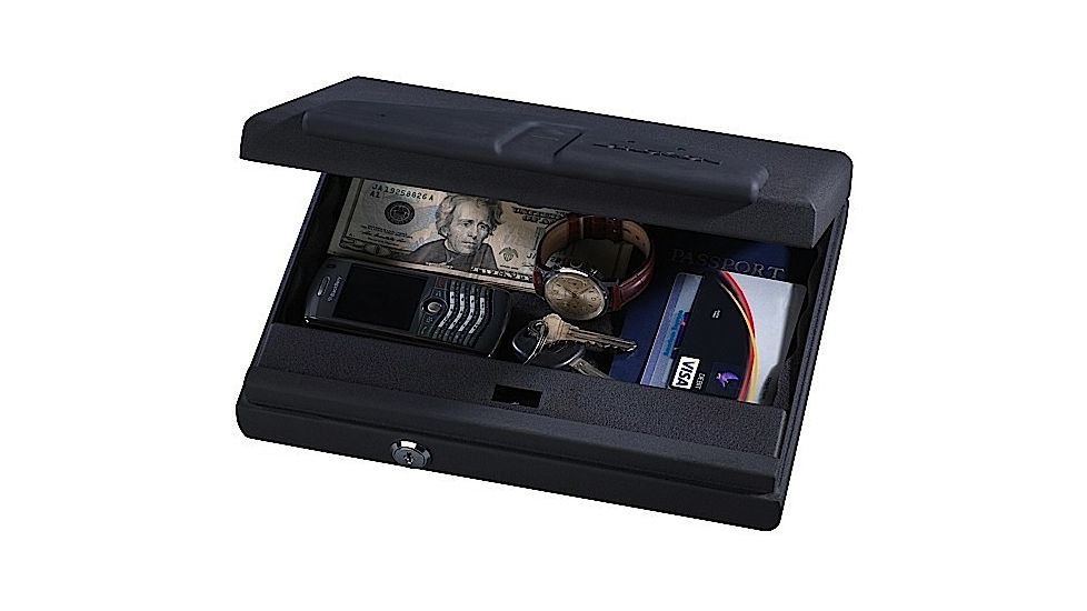Stack-On PC650B Portable Case Security Safe Black