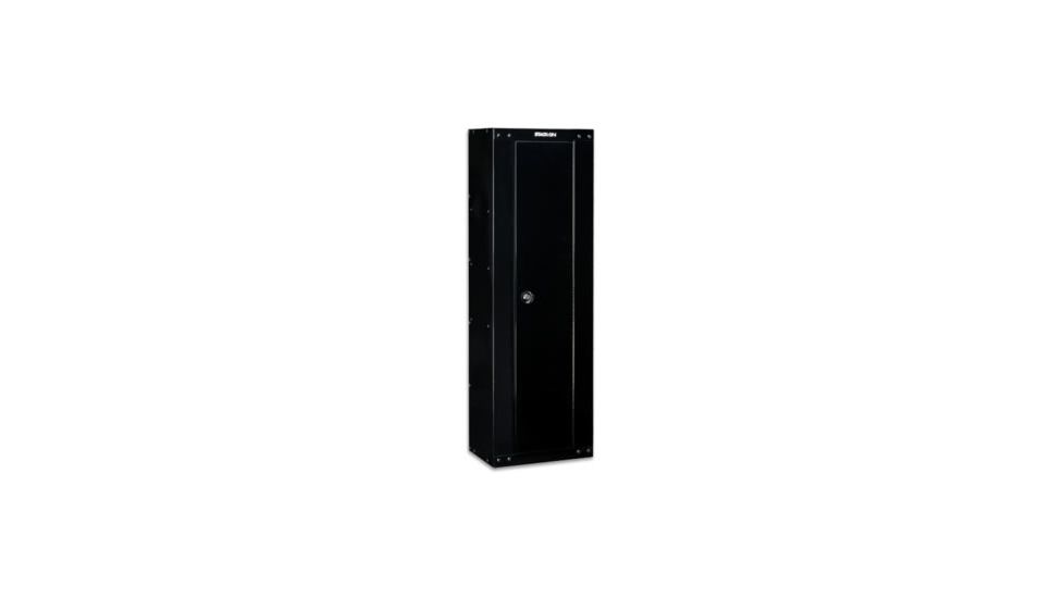 Stack-On Pistol / Ammo Ready to Assemble Cabinet:  3-shelves, Black, Medium GCB-5300RTA-DS