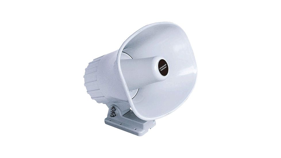 Standard Horizon Hailer Horn, 5in x 8in, 40 Watt 4 ohm, New Condition STD-240SW