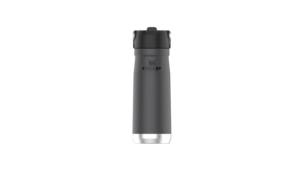 Stanley 22oz Classic Flip Straw Water Bottle, Charcoal, 10-09992-002