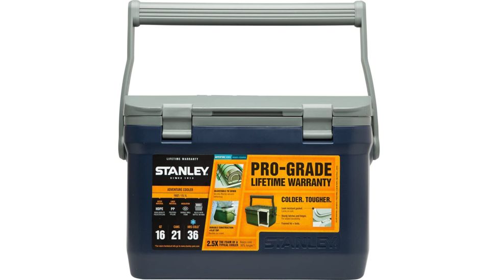Stanley Adventure Easy Carry Outdoor Cooler, Navy, 16qt, 10-01623-065