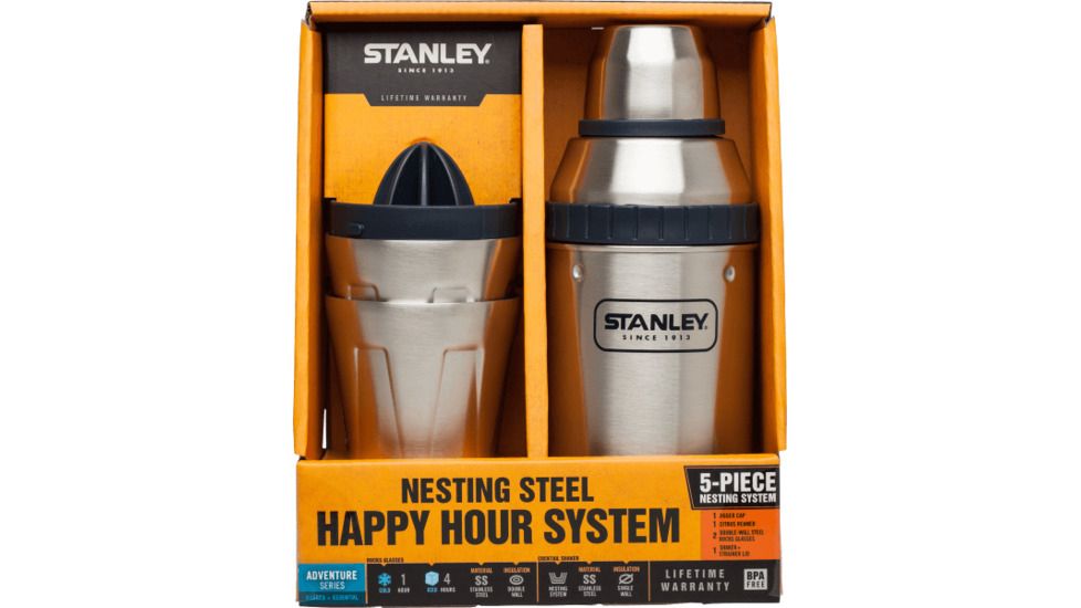 Stanley Adventure Happy Hour 2x Nesting System, Stainless Steel 10-02107-001