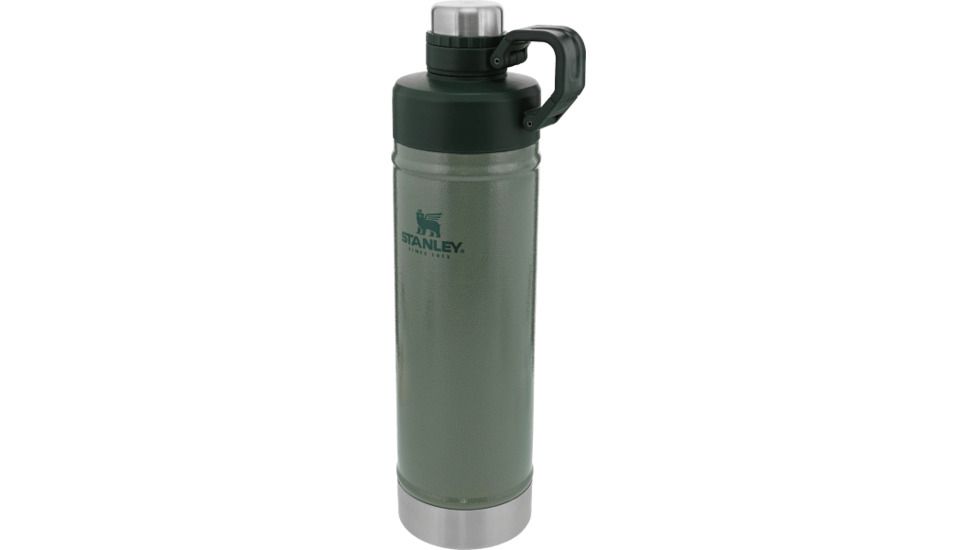 Stanley Classic Easy-Clean Water Bottle, Hammertone Green, 25 oz, 10-02286-042