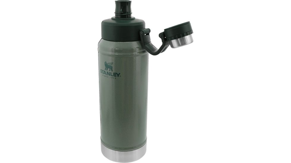 Stanley Classic Easy-Clean Water Bottle, Hammertone Green, 36 oz, 10-02283-015