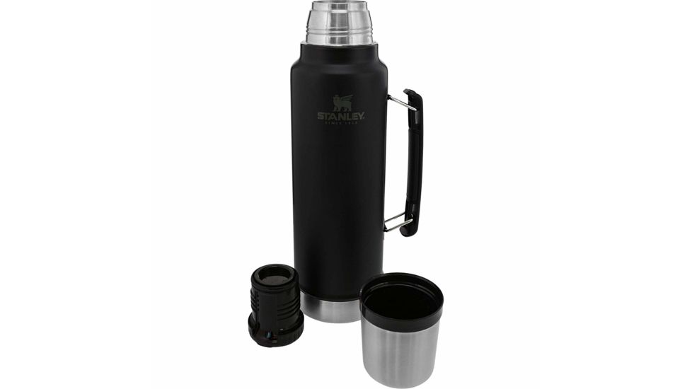 Stanley Classic Legendary Bottle, Matte Black, 1.5qt, 10-07933-002