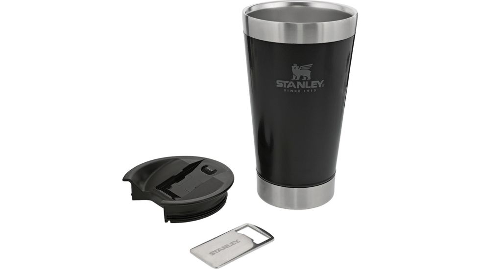 Stanley Classic Stay Chill Beer Pint-, Matte Black, Pint, 10-01704-056