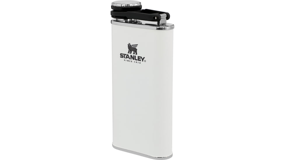 Stanley Easy-Fill Wide Mouth Flask, 8Oz, Bpa-Free, 18/8 SS Construction, White, 10-00837-124