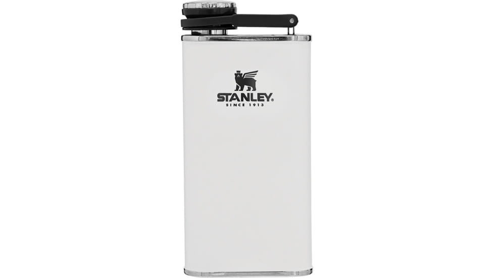 Stanley Easy-Fill Wide Mouth Flask, 8Oz, Bpa-Free, 18/8 SS Construction, White, 10-00837-124